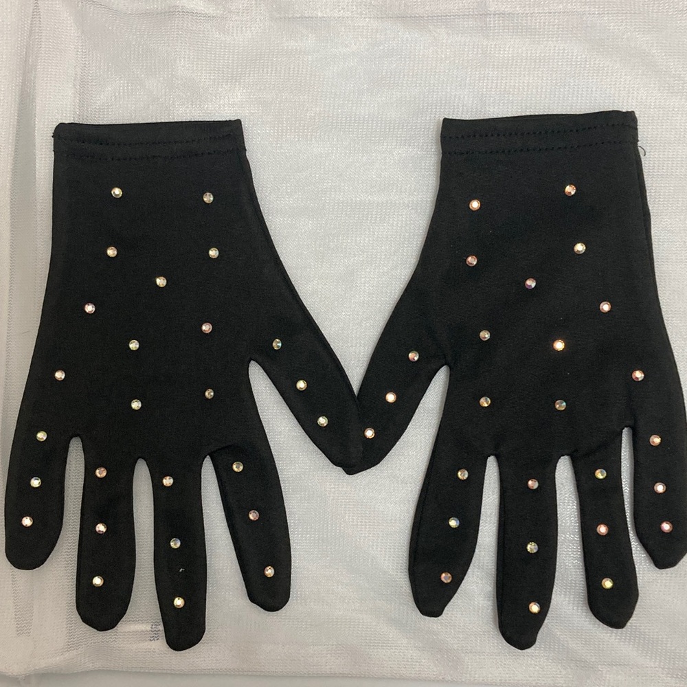 Skating Spirit figure skating gloves - 2 pairs, child medium